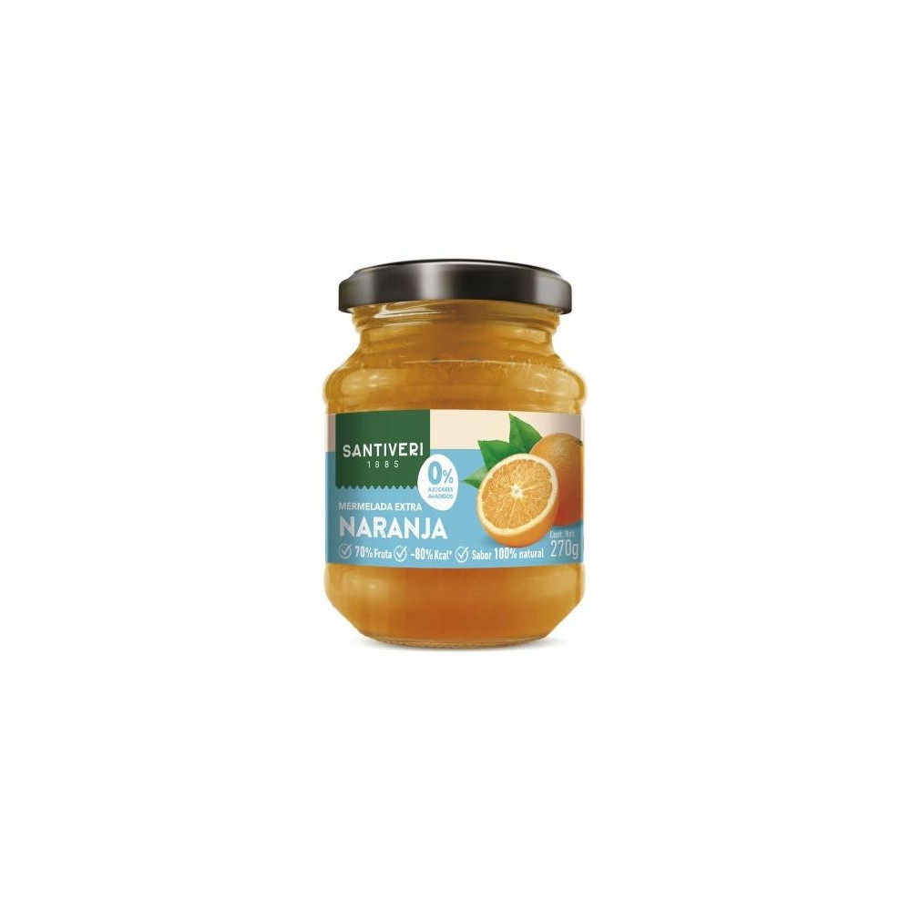 Mermelada Extra De Naranja 0% Azucares 270Gr.
