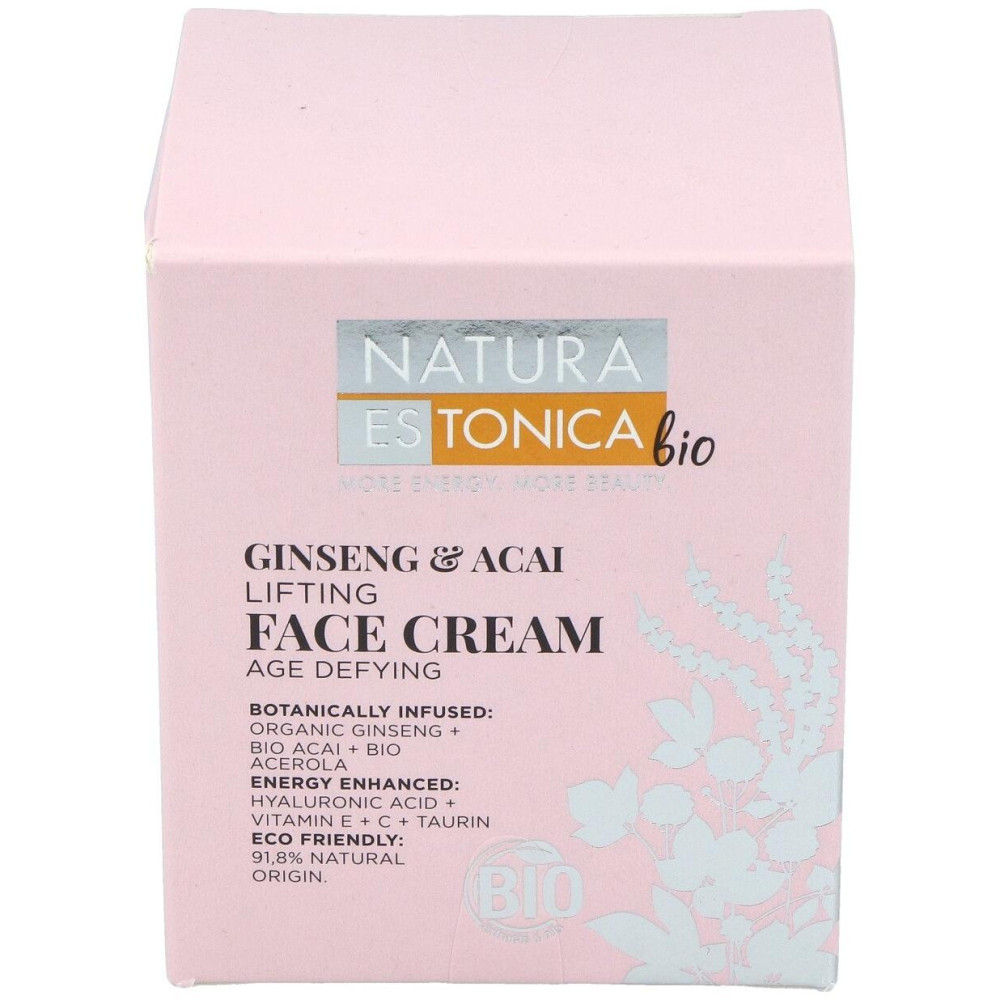 Crema Facial Ginseng-Acai 50Ml. Bio
