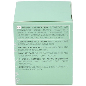 Crema Facial Musgo De Islandia 50Ml. Bio