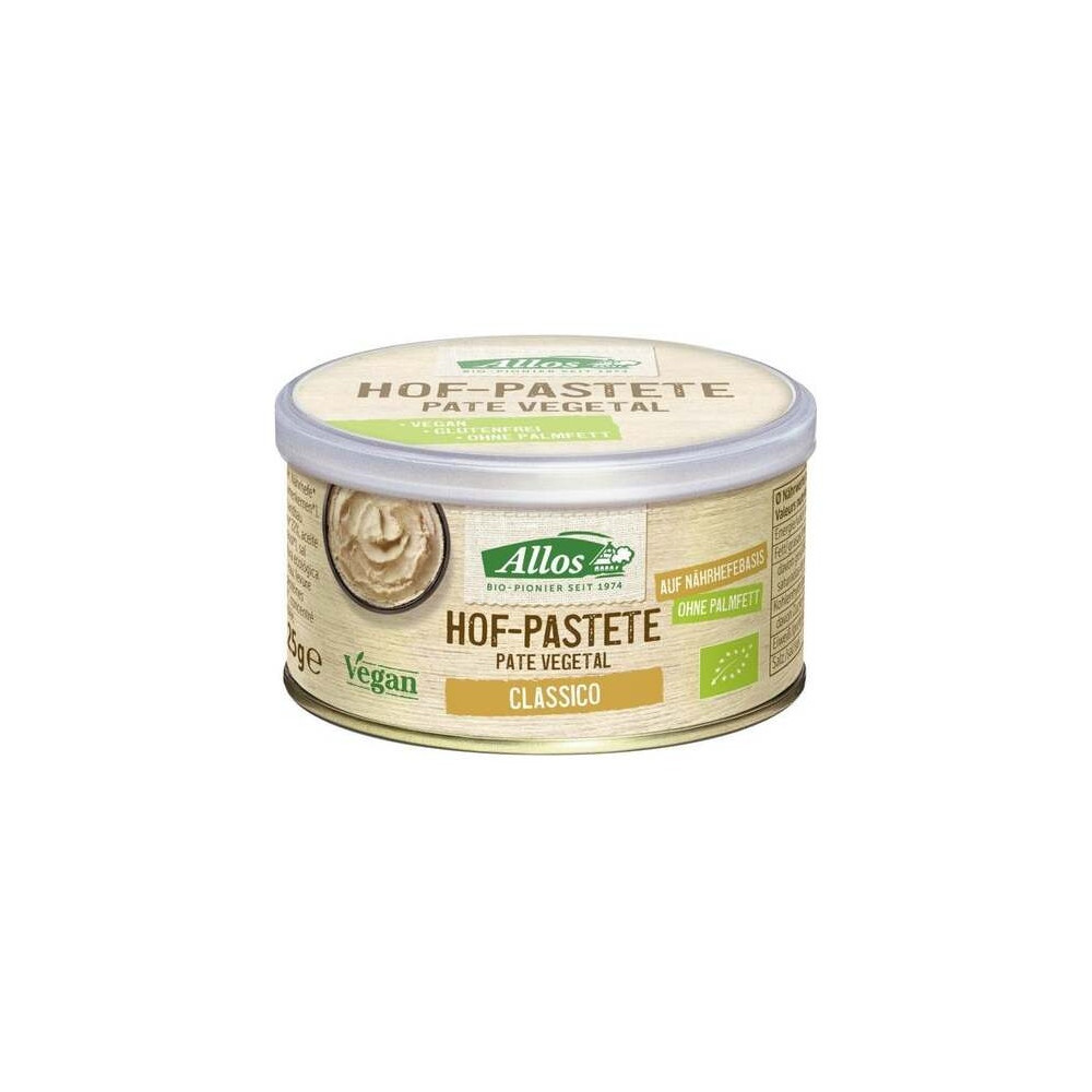 Pate Vegetal Clasico 125Gr. Bio Vegan
