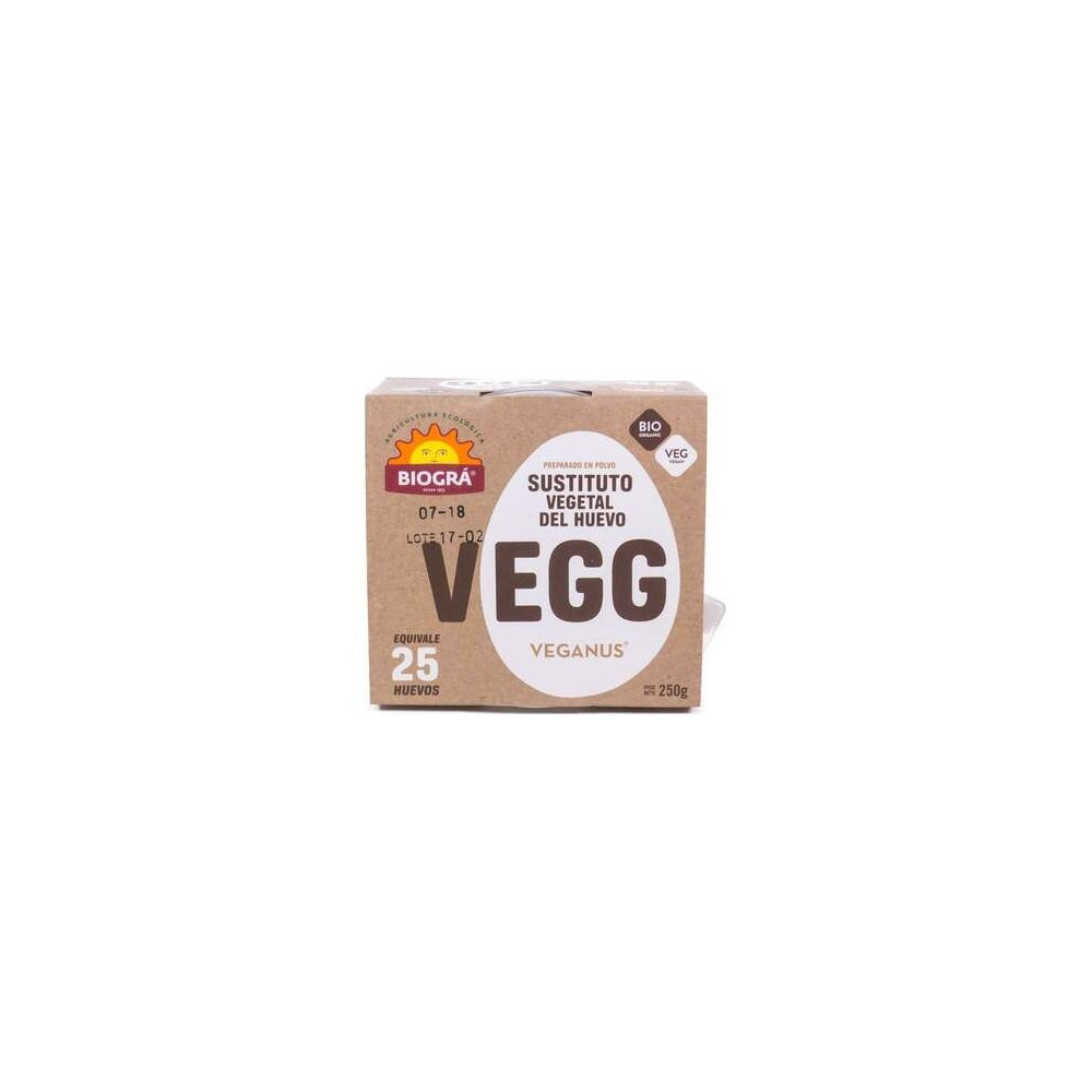 Biogra Sustituto Vegetal Huevo Vegg 250G