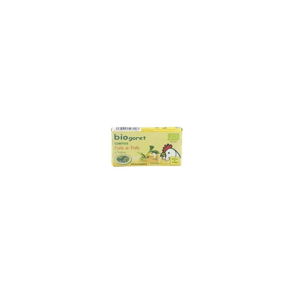 Bio Goret Caldo Pollo Verdur Cubitos Bio 66G