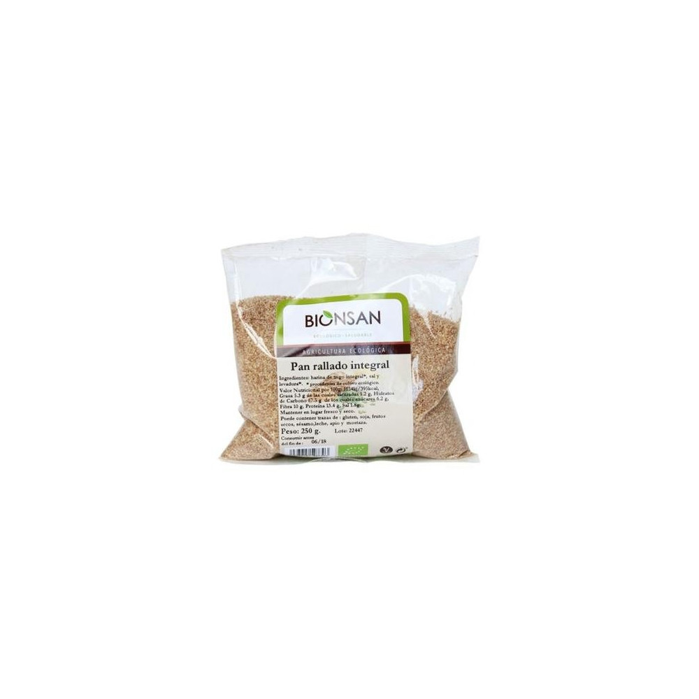Bionsan Pan Rallado Integral 250G