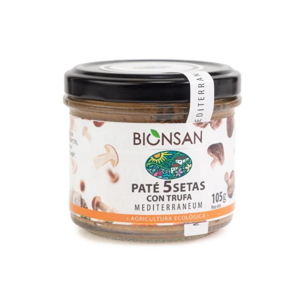 Bionsan Paté Ecológico 5 Setas Con Trufa 105G