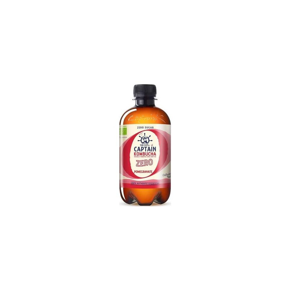 Captain Kombucha Zero Pomegranate Bio 400Ml