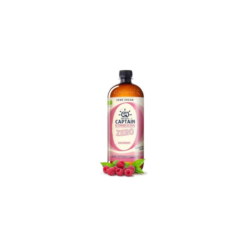 Captain Kombucha Kombucha Zero Frambuesa Bio 1000Ml