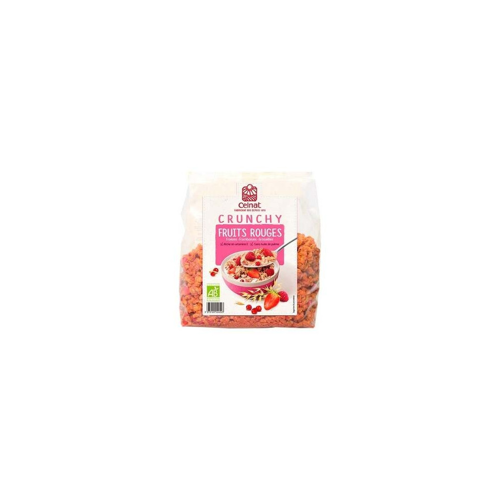 Celnat Muesli Crunchy Frutos Rojos Bio 500G