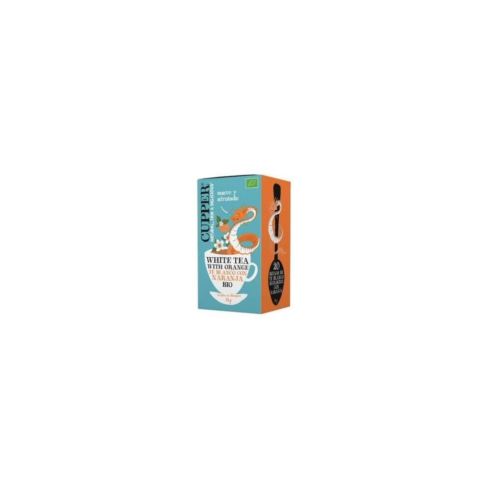 Te Blanco Con Naranja Infusion 20Bolsitas. Bio