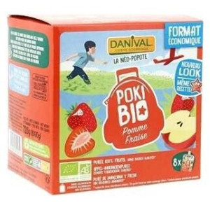 Poki De Manzana Y Fresa...