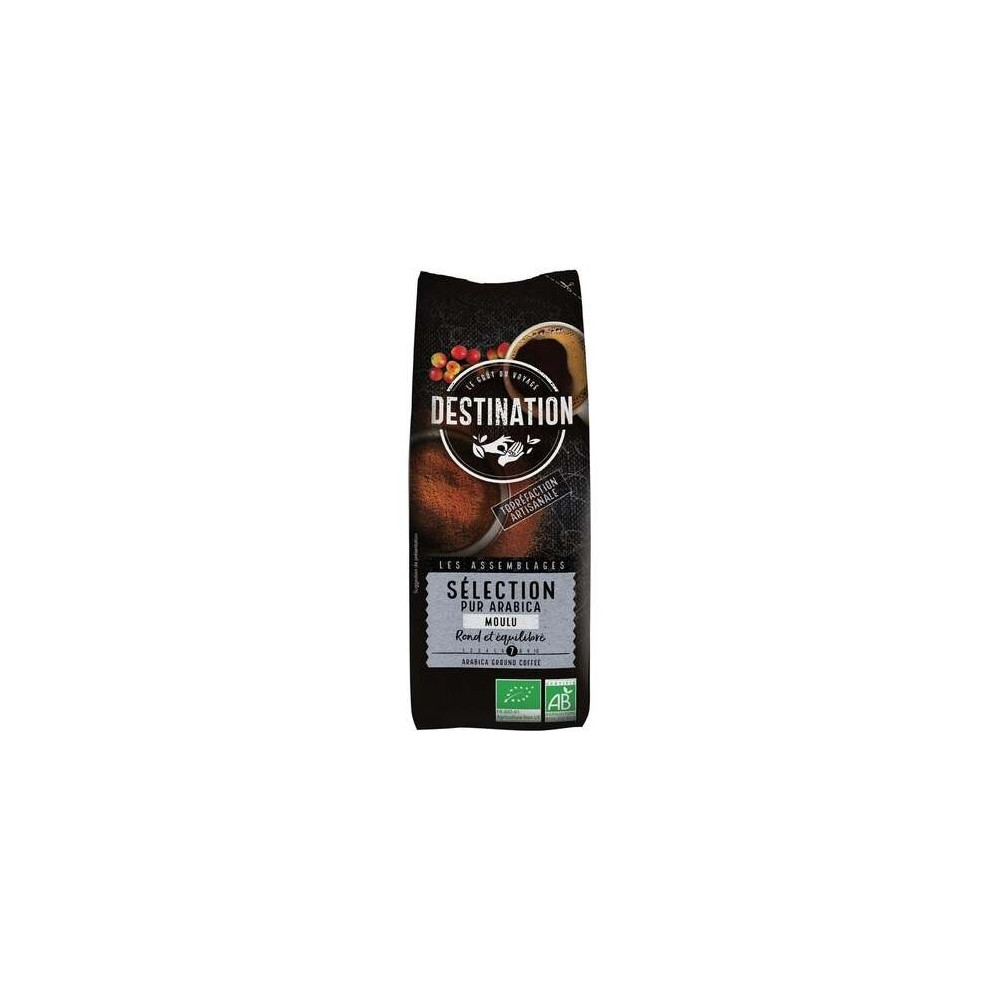 Destination Cafe Molido Seleccion Arabica Bio 250G