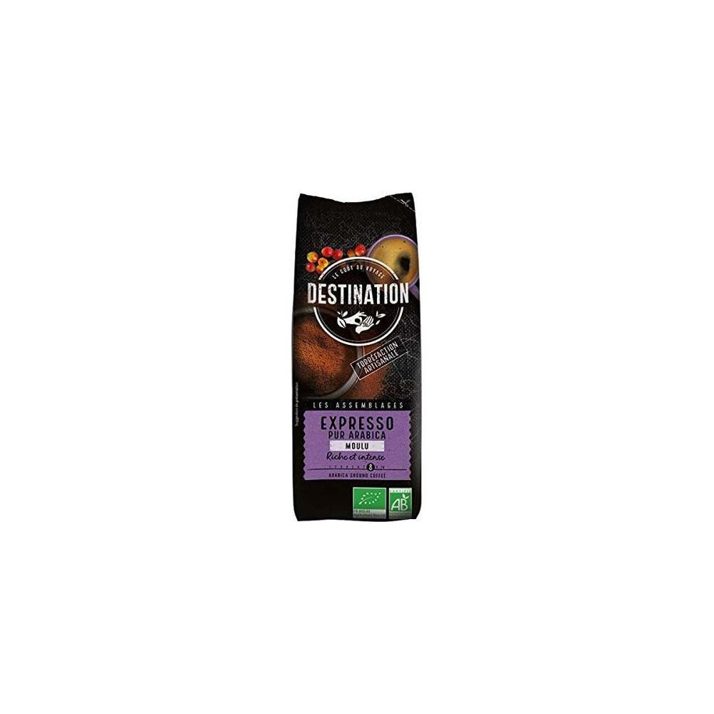 Destination Cafe Molido Expresso Arabica Bio 250G