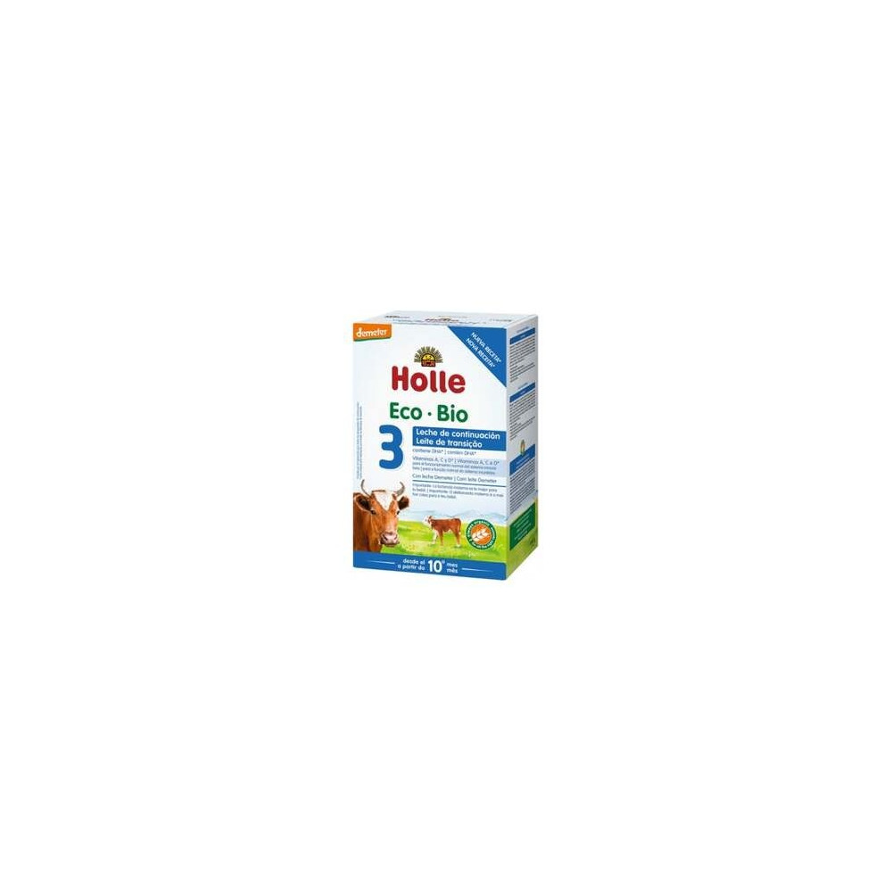 Holle Leche Infantil 3 Continuación Eco 10M 600G