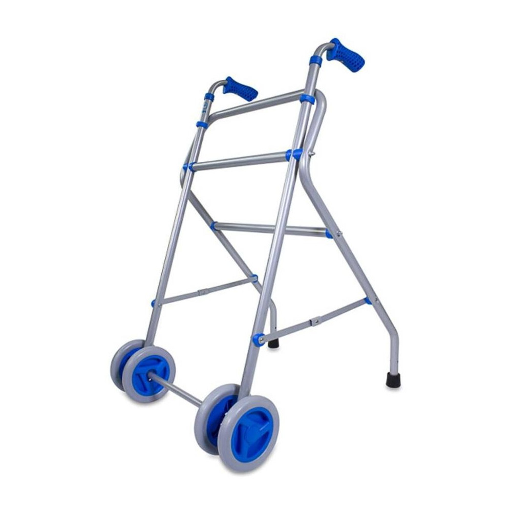 Prim Andador Aluminio 2 Ruedas Al 1G Azul, 1 Unidad