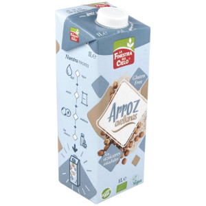 Bebida Vegetal De Arroz Con Avellanas 1Lt 6Uds.