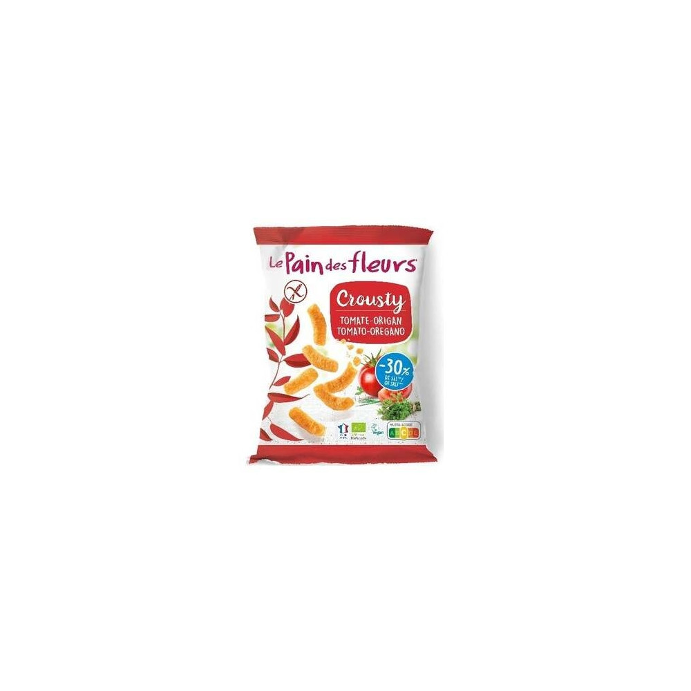 Ganchito Crousty Tomate Y Oregano 75G Bio Sg Vegan
