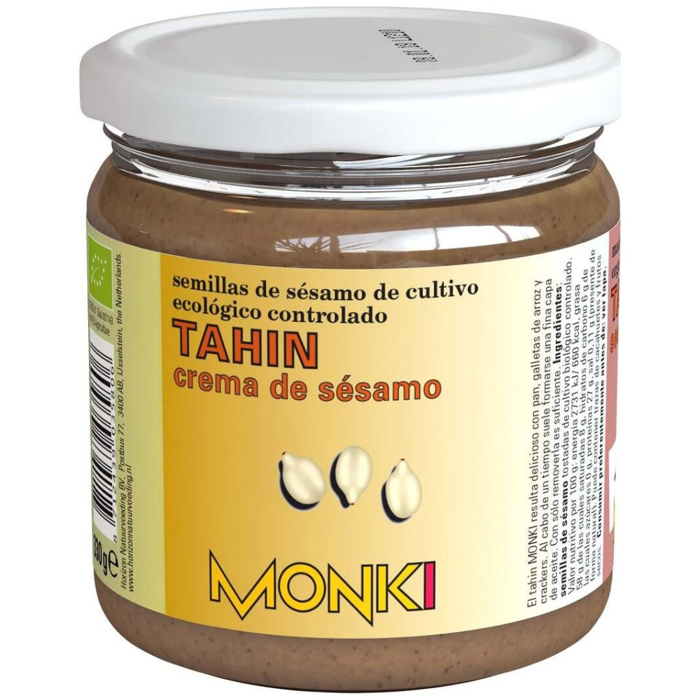 Monki Tahin Tostado Sin Sal Bio 330G