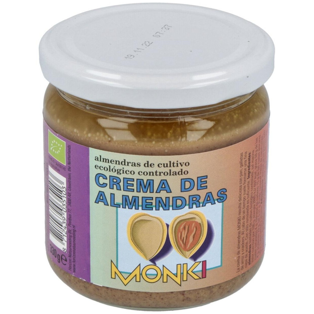 Crema De Almendras Tostadas 330Gr. Bio
