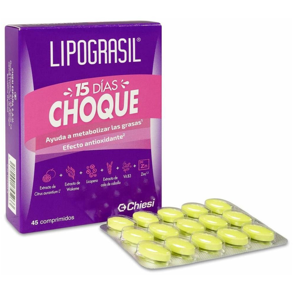 Lipograsil 15 Días Choque, 45 Comprimidos