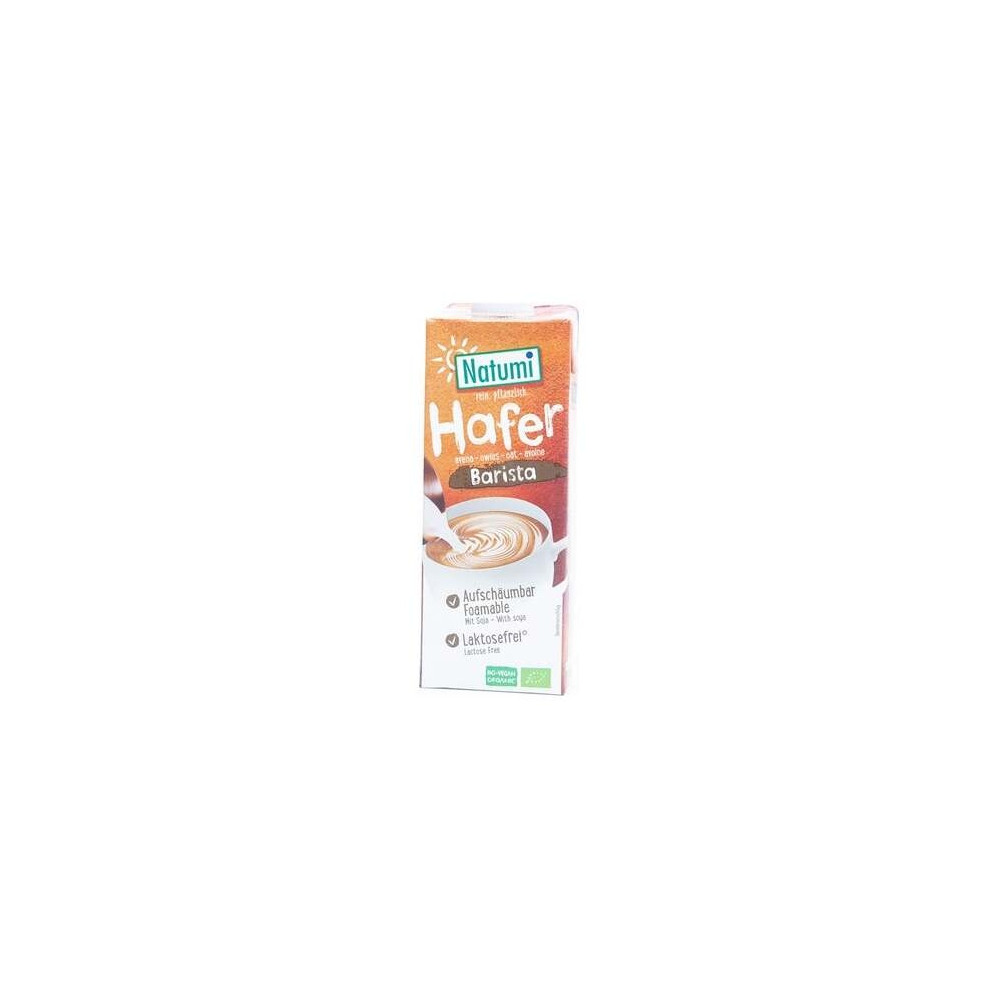 Bebida Vegetal De Avena Soja Barista 1Lt 8Uds. Bio