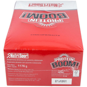 Protein Boom Barritas Chocopeanuts 24Ud.
