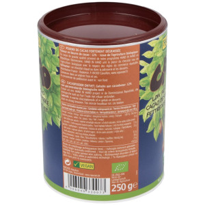 Cacao Desgrasado Polvo 250Gr. Bio S/A Vegan