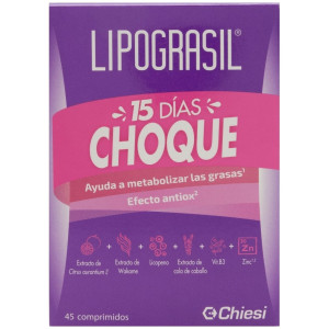 Lipograsil 15 Días Choque, 45 Comprimidos