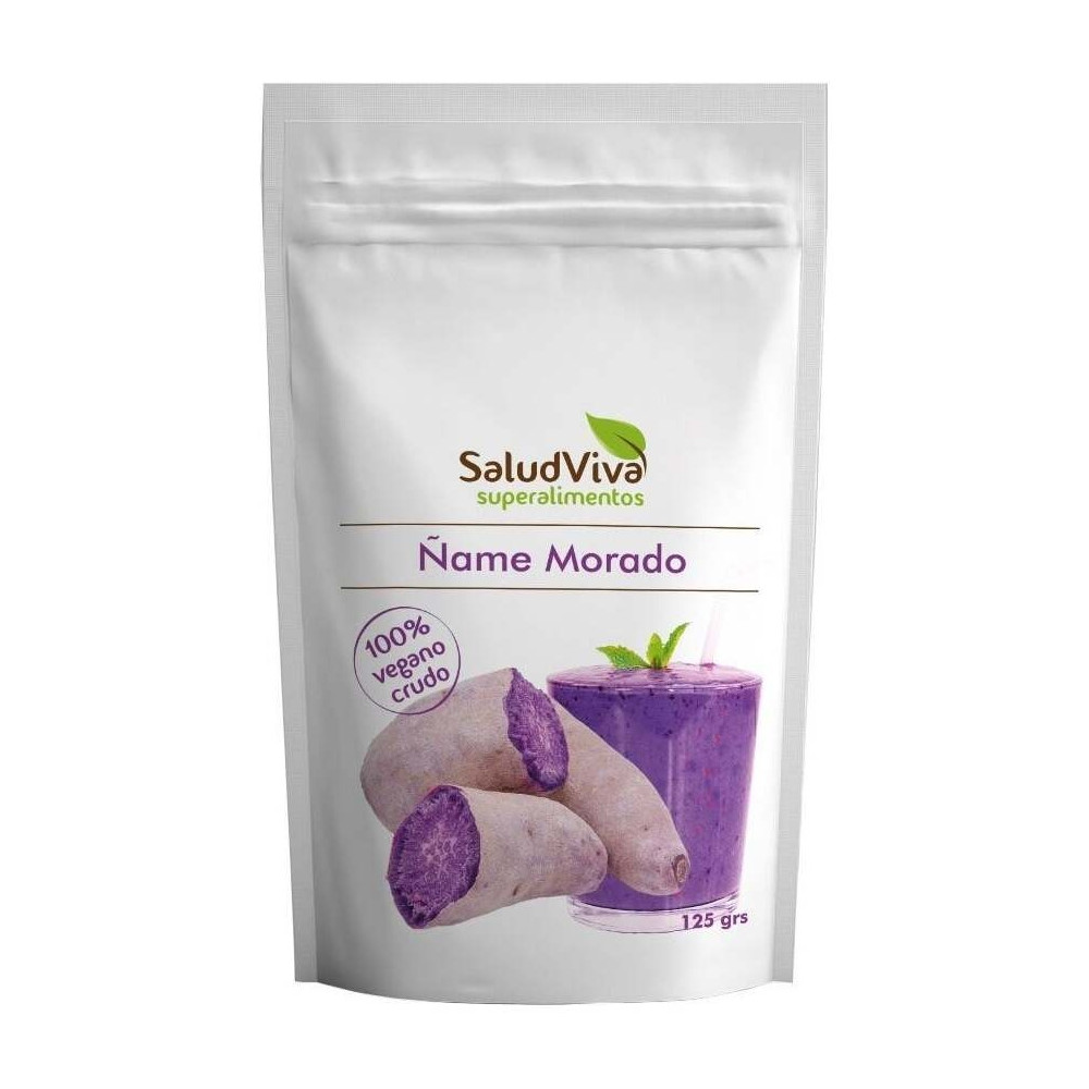 Salud Viva Ñame Morado En Polvo 125G