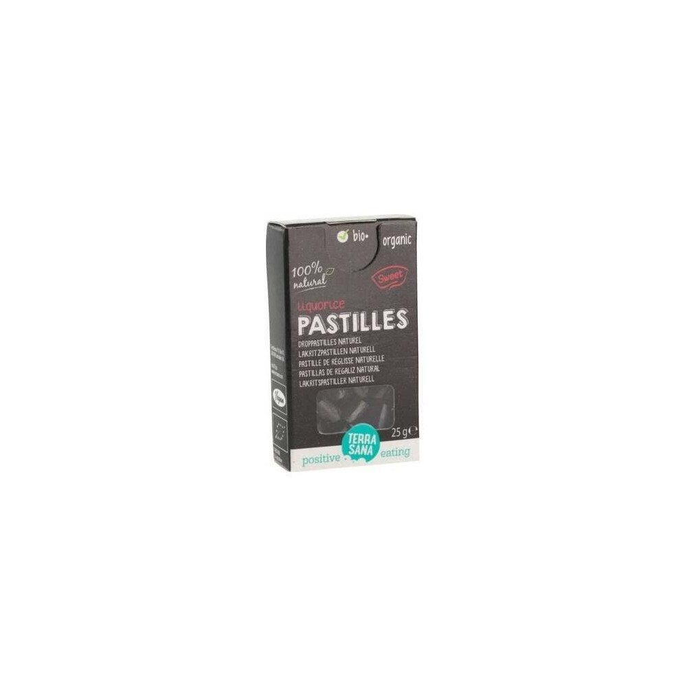 Terrasana Pastilla Regaliz Natural Bio 25G