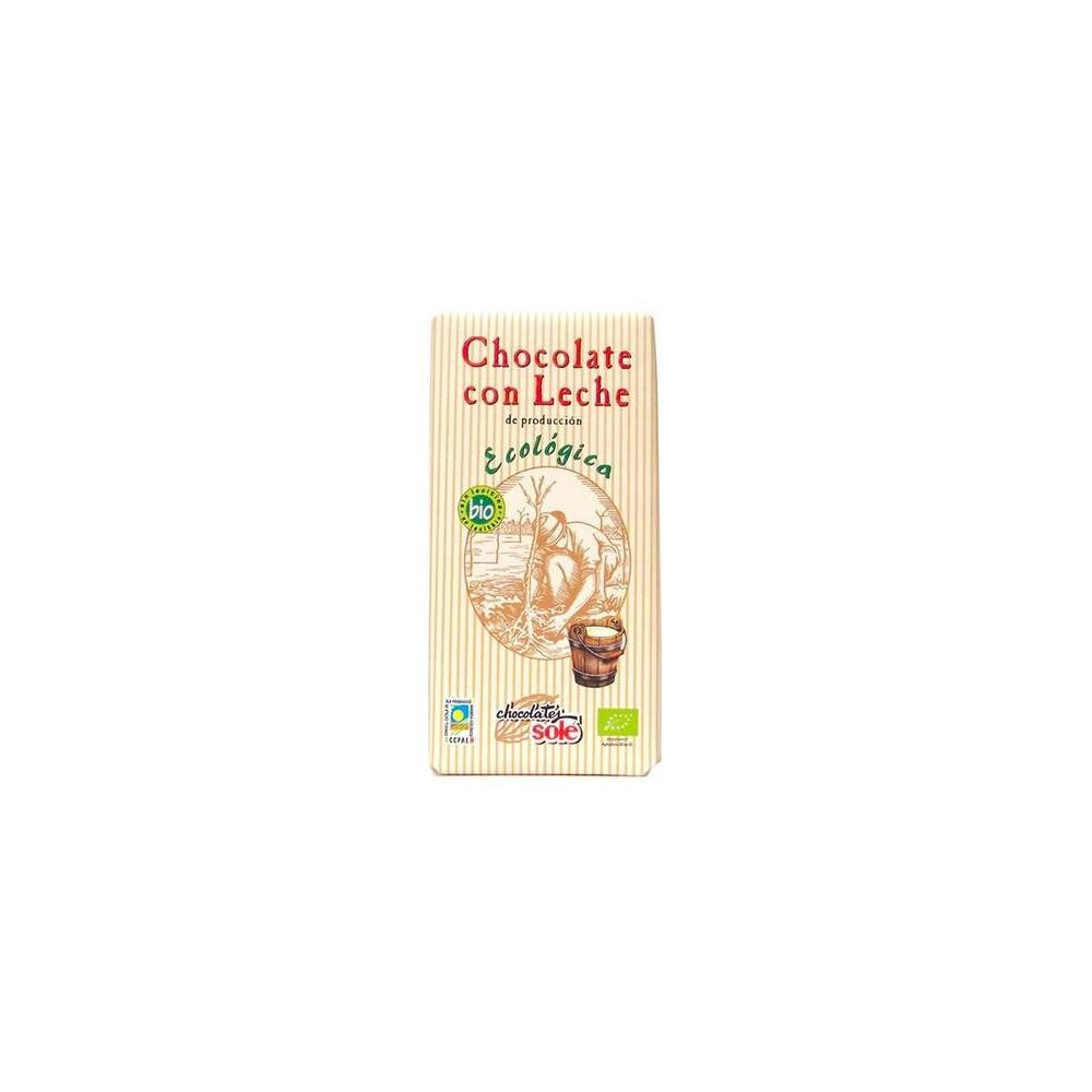 Chocolates Sole Choco Leche Eco Sin Gluten 100G