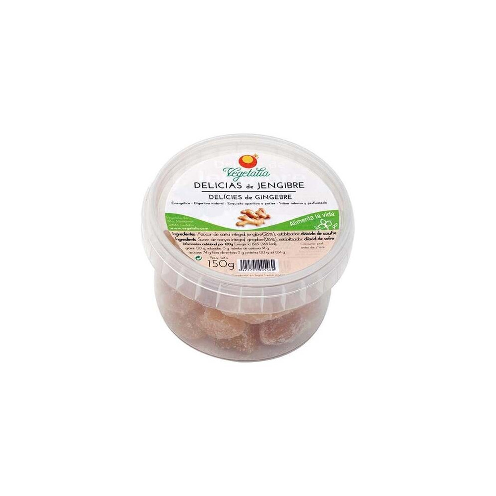 Delicias De Jengibre Caramelos De Goma 150Gr.