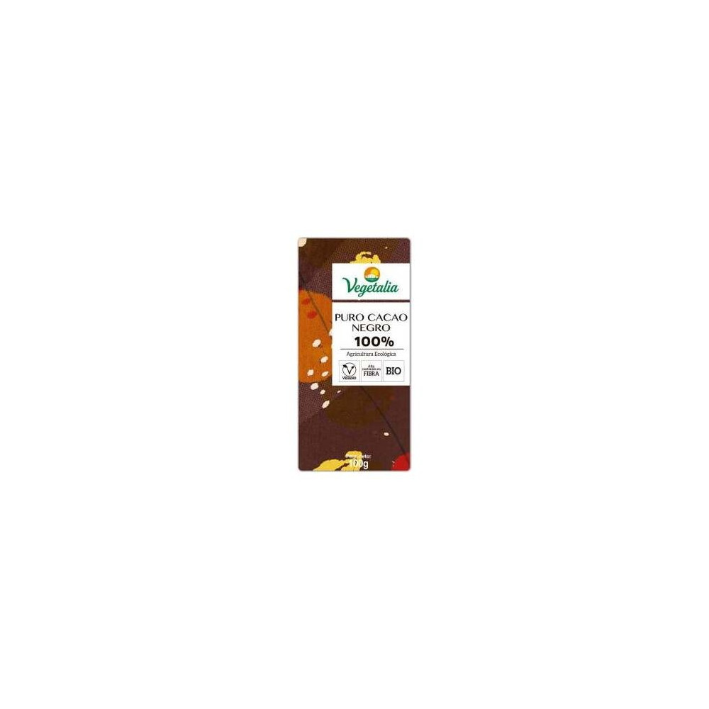 Vegetalia Chocolate Negro 100% Bio 100G