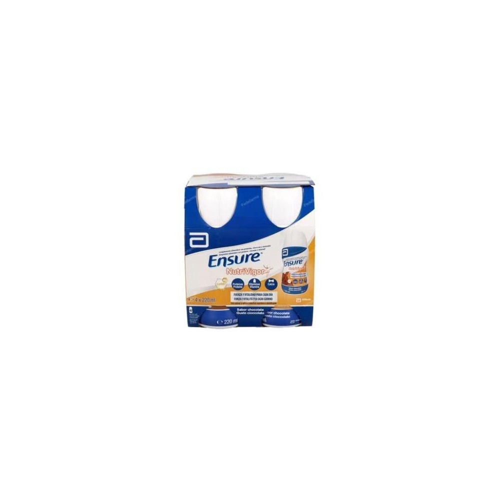 Ensure Nutrivigor Chocolate 4X220Ml.
