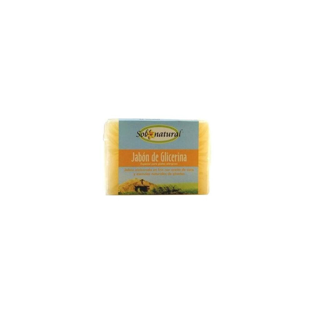 Solnatural Jabon Glicerina Alergias 100G