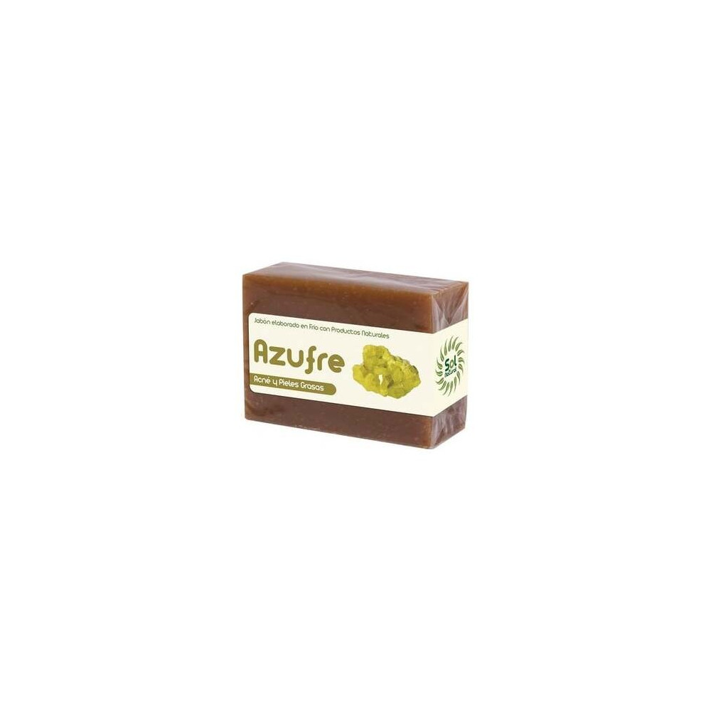 Sol Natural Jabón Natural De Azufre 100G