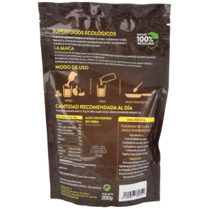 Solnatural Maca Nega Polvo Bio 200G