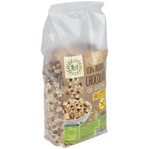 Solnatural Muesli Avena Chocolate Sin Gluten Bio 425G