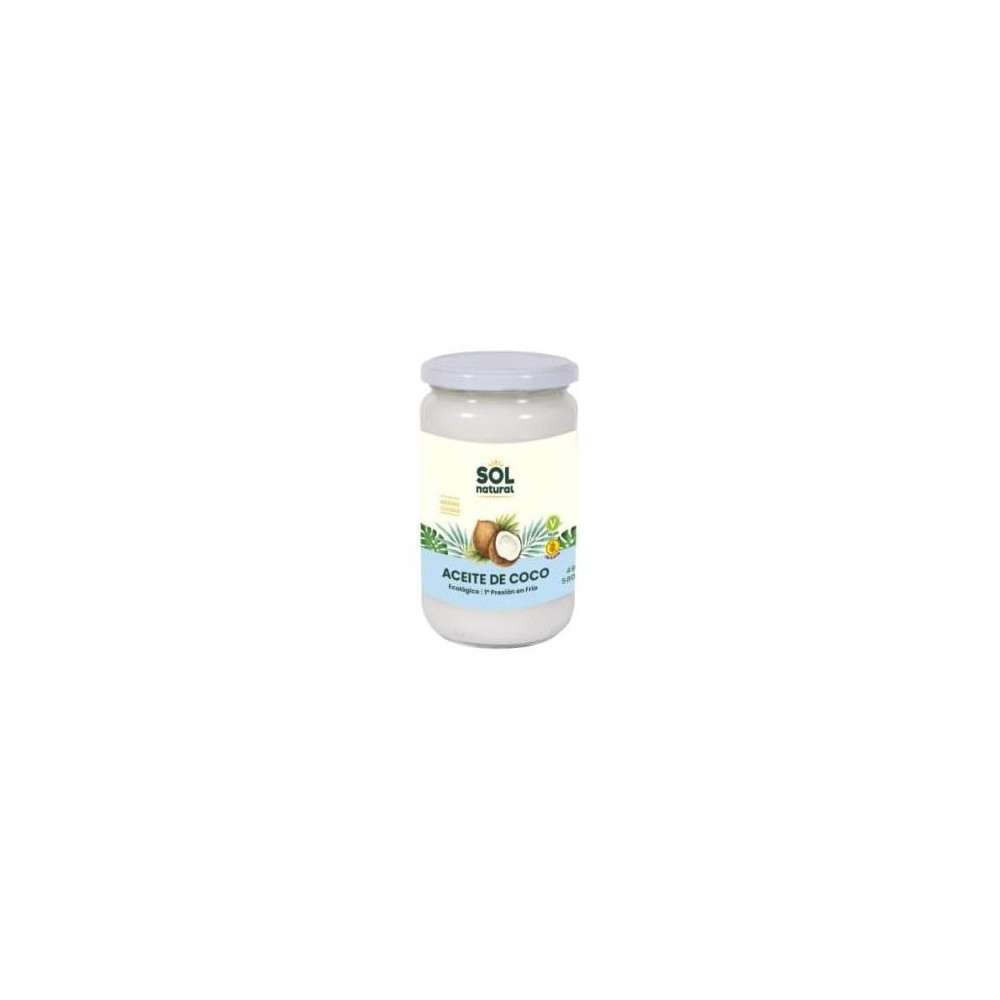 Solnatural Aceite Coco Virg Extr Bio 580Ml