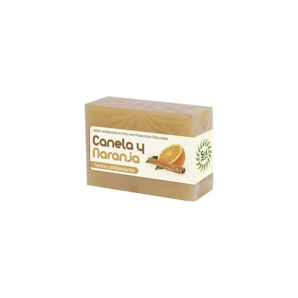 Sol Natural Naranja Y Canela Jabón Natural 100G