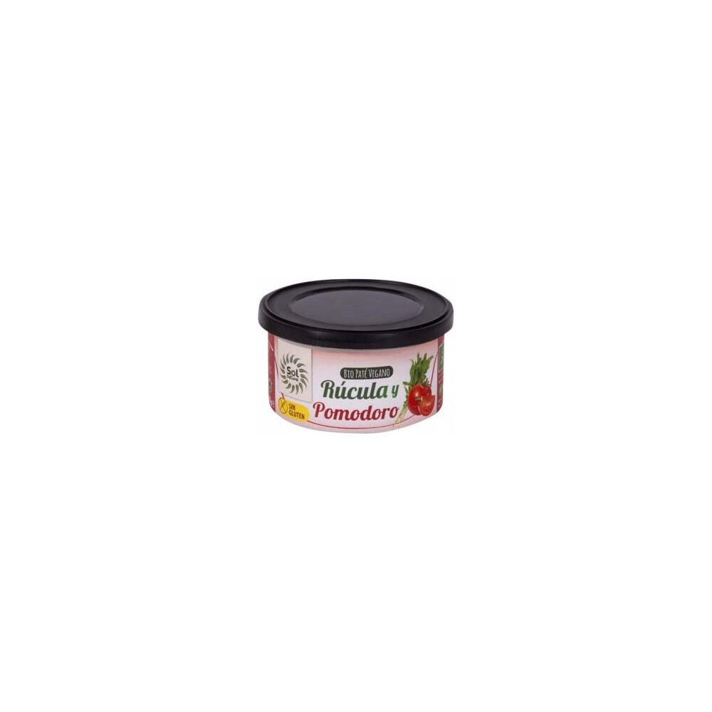 Solnatural Pate Rucula Y Pomodoro Bio S/G 125G