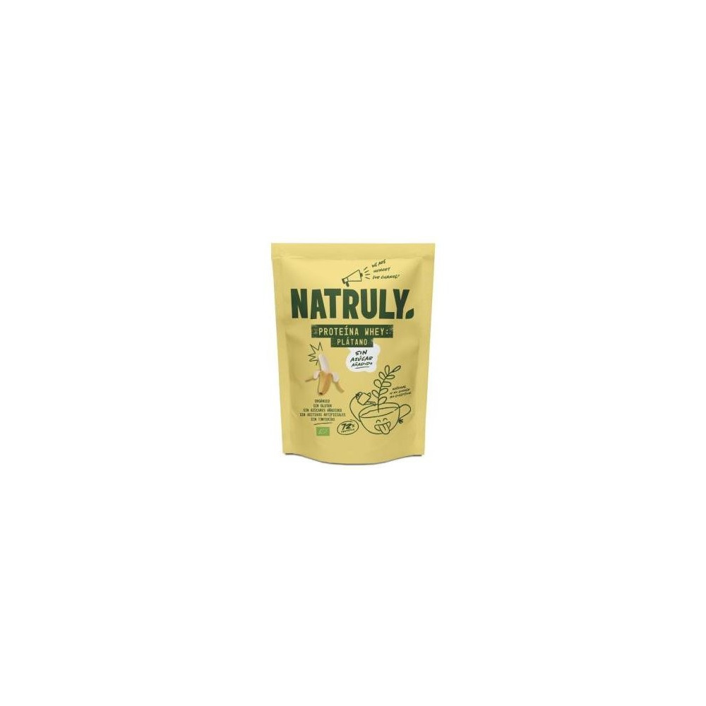 Natruly Proteina Whey 72% Banana Bio 350G
