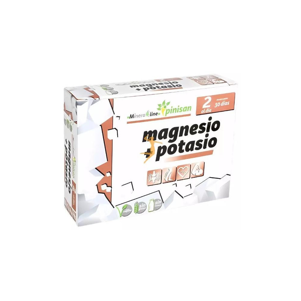 Pinisan Magnesio + Potasio 60Comp