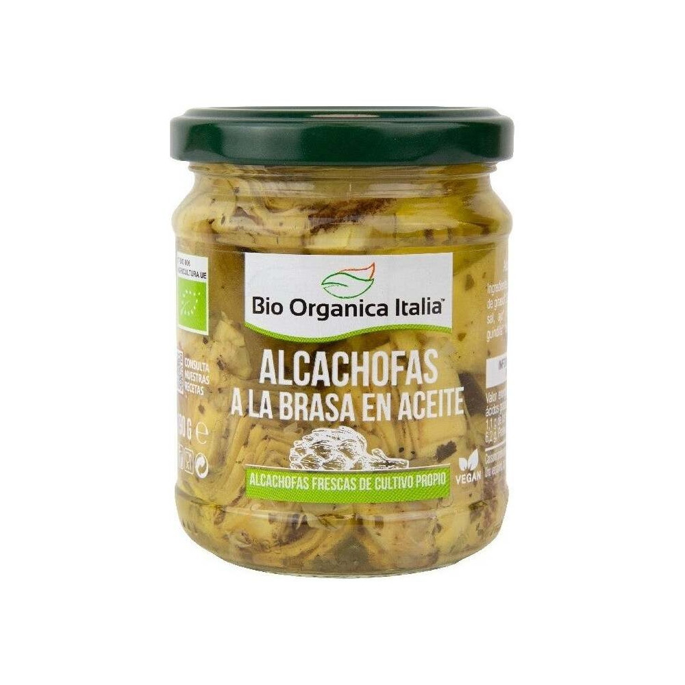 Bio Organica Italia Alcachofas Brasa En Aceite 190G