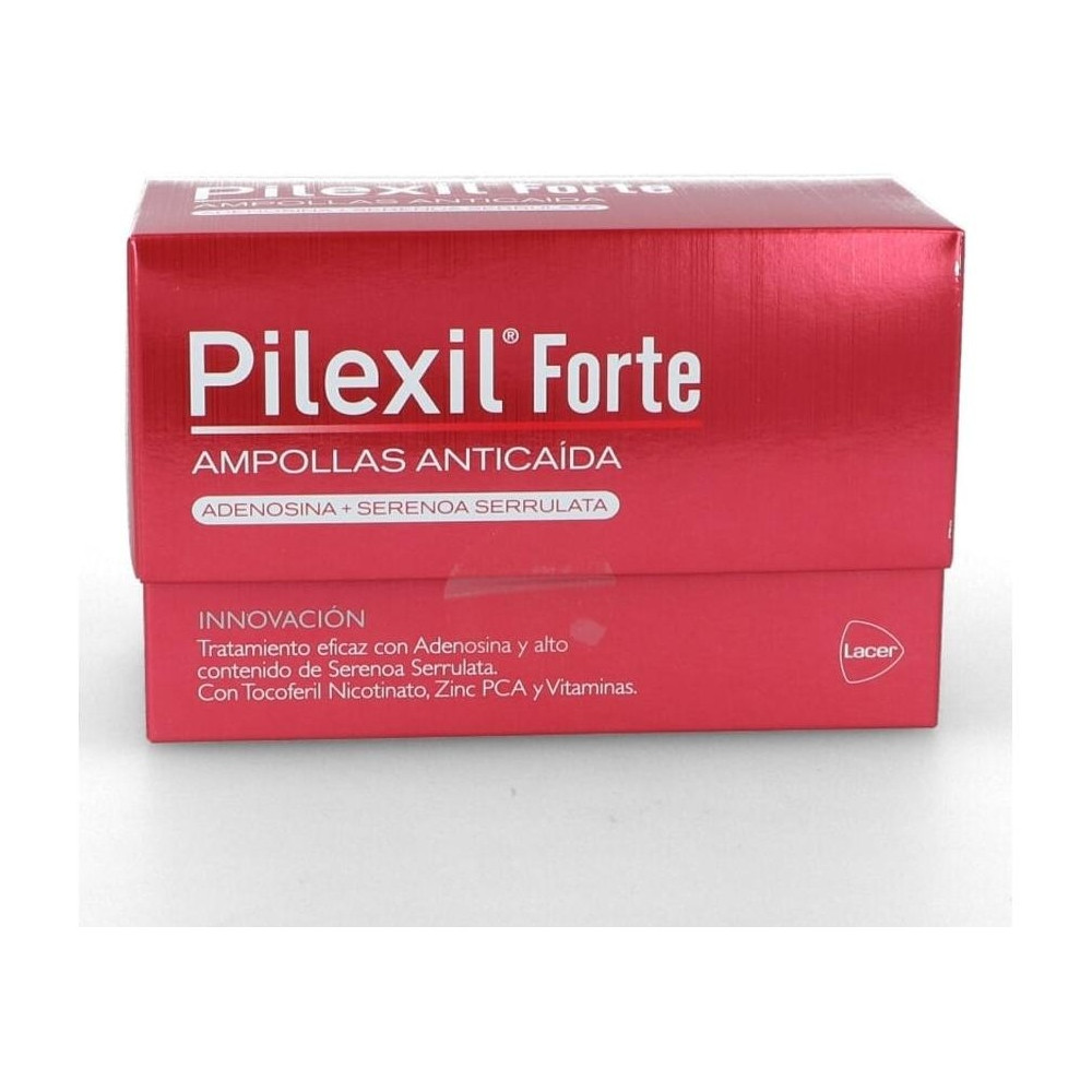 Pilexil Forte Ampollas Anticaída Promo 15 + 5 De Regalo 20 U
