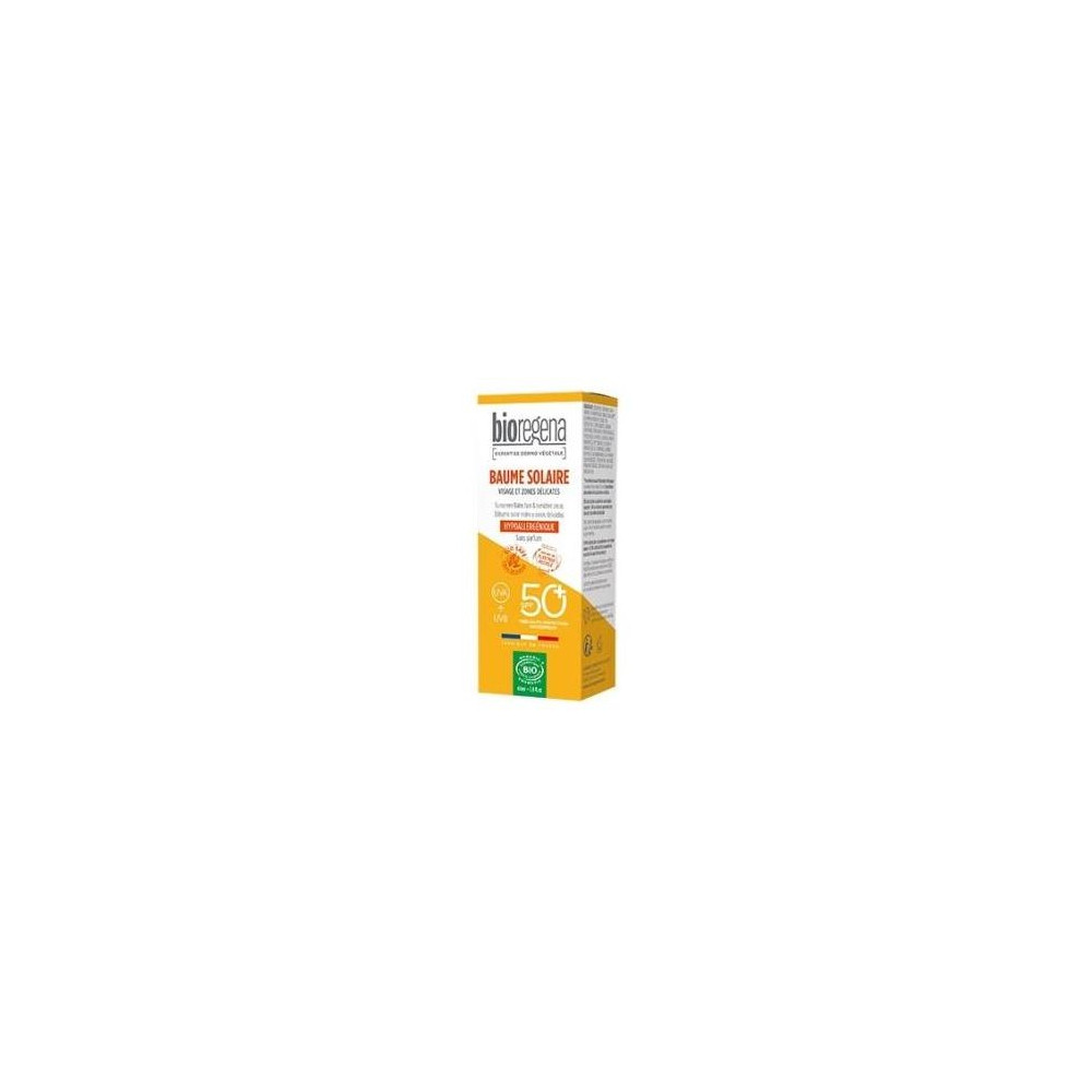 Bioregena Balsamo Solar Spf50+ Rostro Y Zonas Delicadas 40Ml