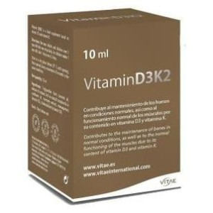 Vitae Vitamin D3K2 10Ml