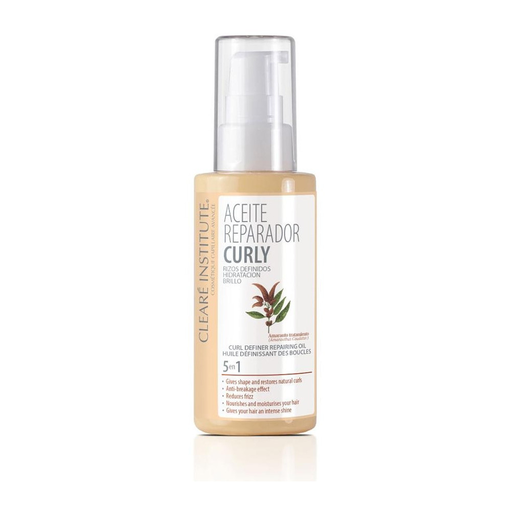 Aceite Reparador Curly Rizos Definidos Hidratación Brillo 50 Ml