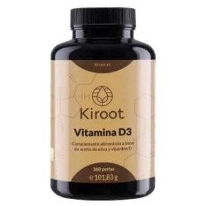 Kiroot Vitamina D3 360 Perlas