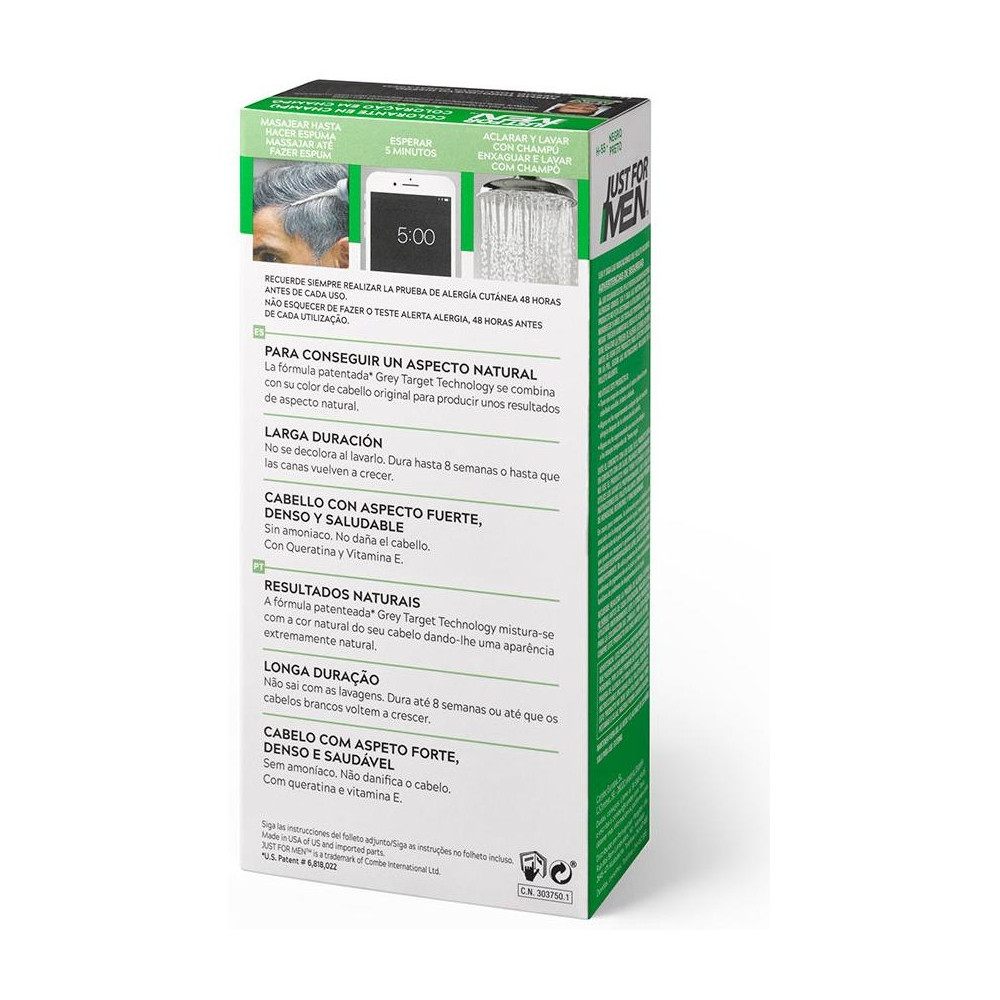 Colorante En Champú Negro 30 Ml