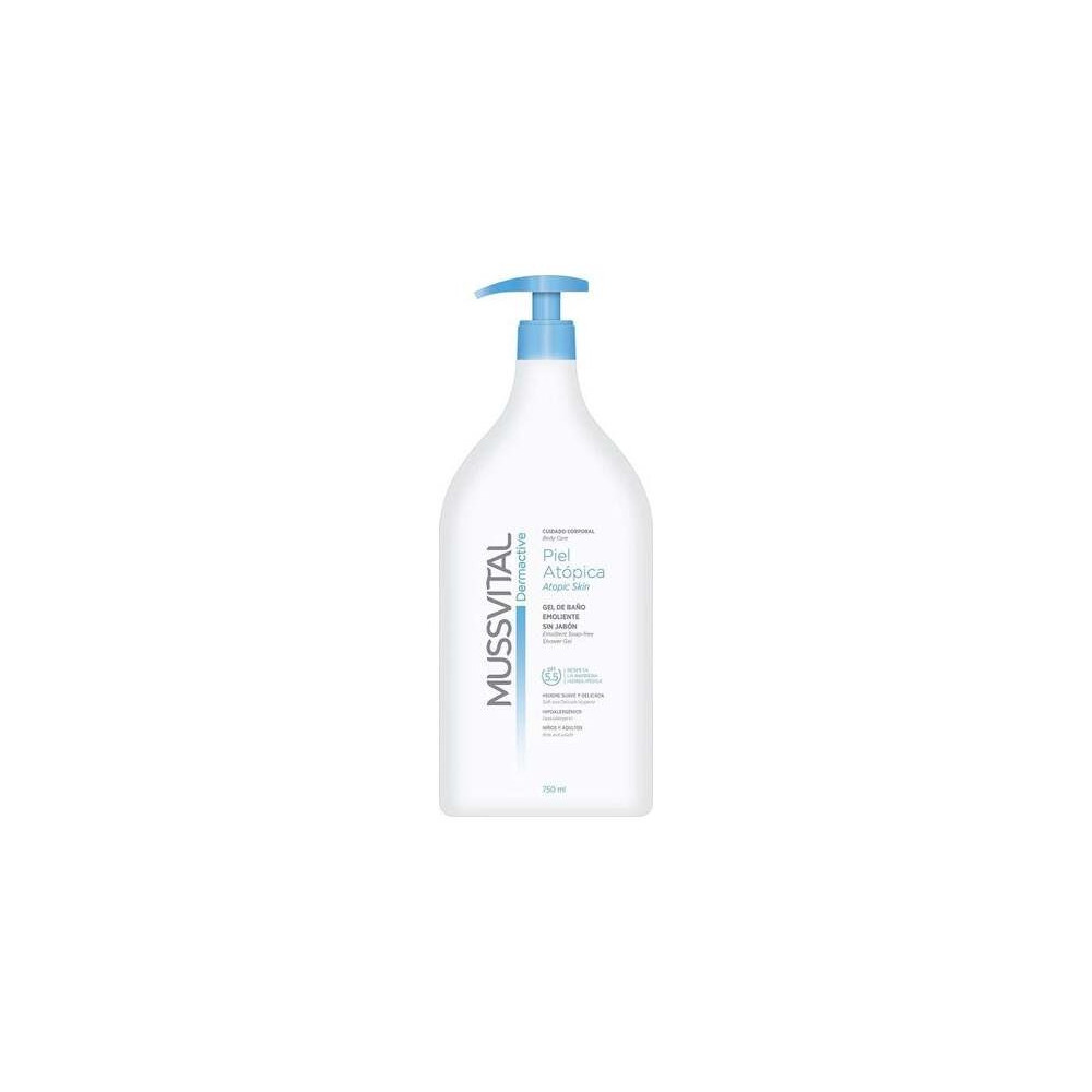 Mussvital Dermactive Emoliente Piel Atópica Gel De Baño 750Ml