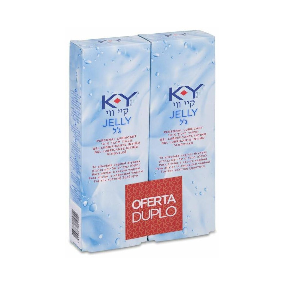 Duplo Durex Sensilube Ky Gel Intimo, 2 Unidades